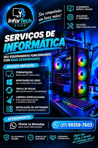 Manutenção de computadores e Notebooks