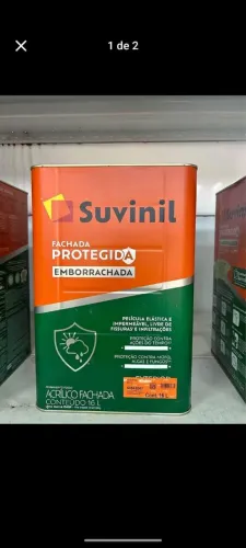 Tinta emborrachada Suvinil nova lacrada