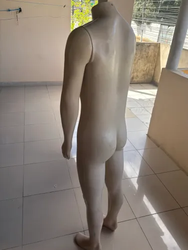 Manequim masculino - corpo todo exceto cabeça