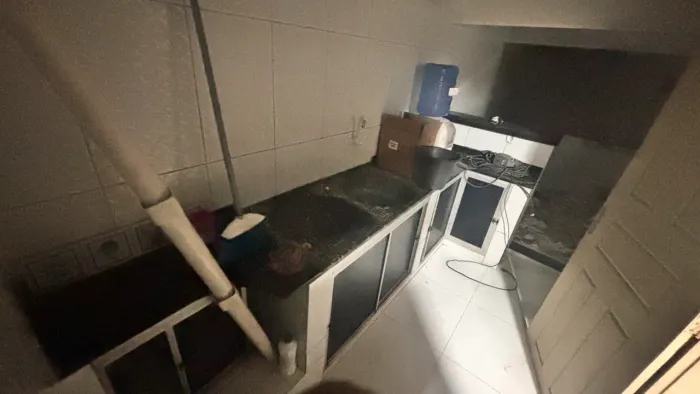 Bancada em L de Mármore
