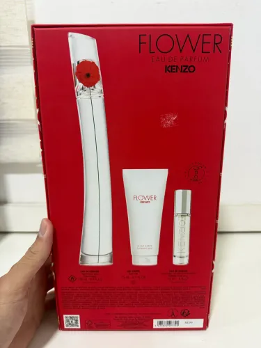 Coffret Flower by Kenzo EDP ORIGINAL - 100ml + Loção + Travel