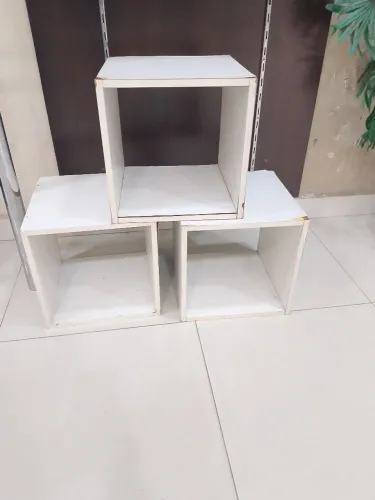 Kit de nichos de MDF usados 