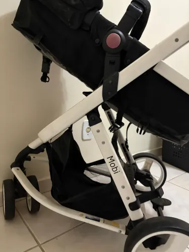 Travel System Mobi Safety 1st - Completo | Carrinho + Bebê Conforto + Base Veicular