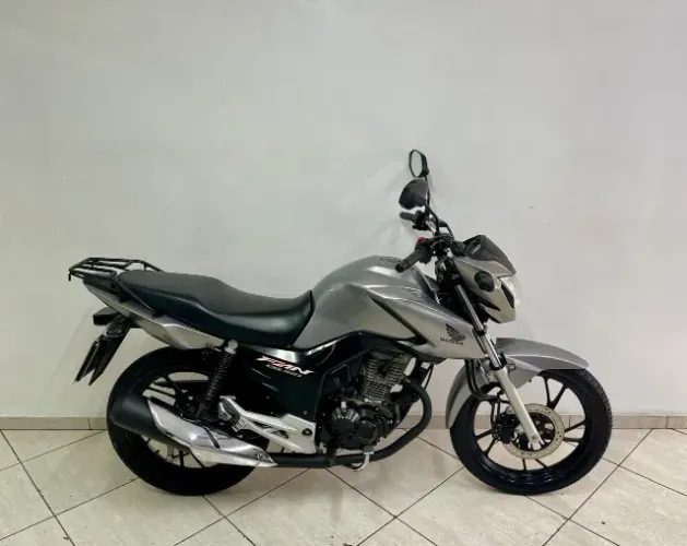 Honda Cg 160 Fan 2021 Prata