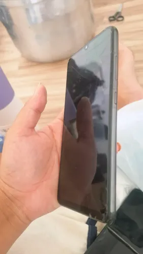 Celular queimado