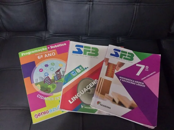 Livros avulsos (por unidade) do 6, 7, 8 e 9 anos Sistema Farias Brito (SFB)!