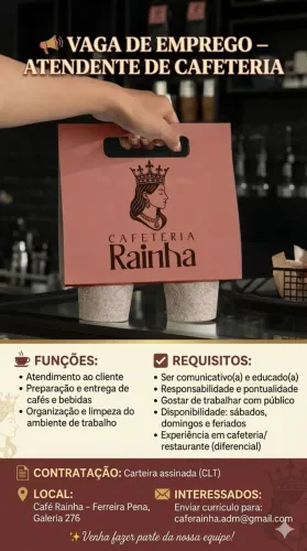Vaga Para Atendimento