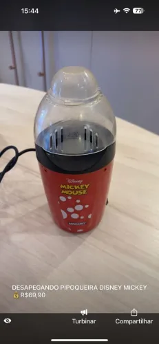 PIPOQUEIRA ELETRICA DISNEY MICKEY 