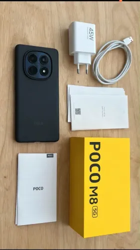 Celular poco m8 5g novo