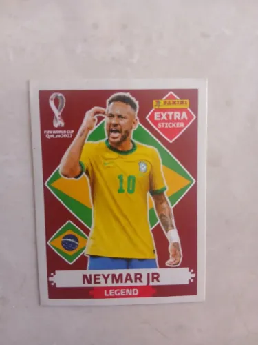 Figurinha Neymar jr 2022 extra