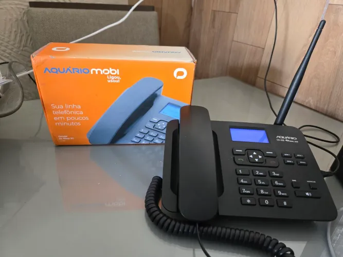 Telefone fixo com chip 