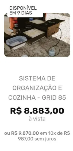 Cozinha mkk nova na caixa