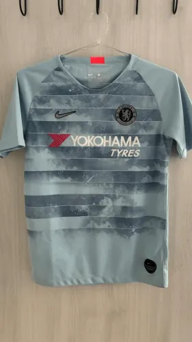 camisa chelsea nike 2018-2019 infantil original