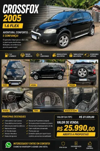 Volkswagen Crossfox 1.6 MI Total Flex 8V 5P 2005