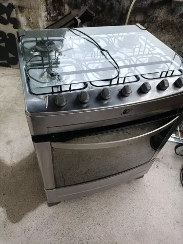 Fogão 6 bocas Brastemp