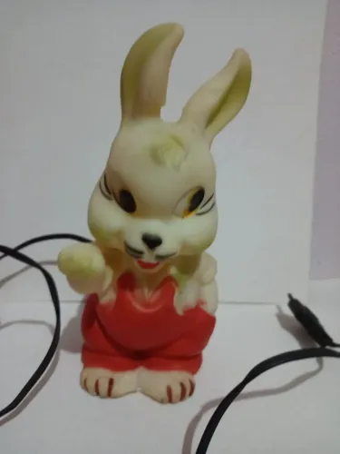 Boneco Coelho abajur da walma 