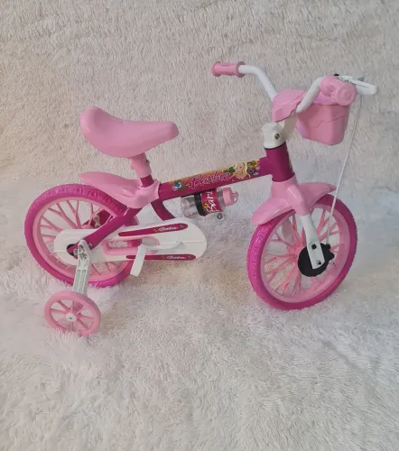 BICICLETA ARO 12 DA BARBIE - NOVA E COMPLETA! Apenas 275,00