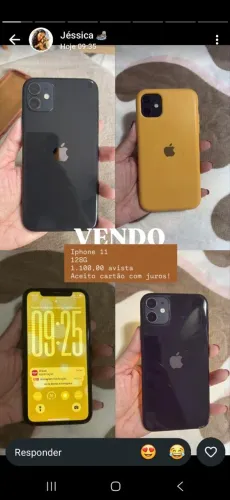 iPhone 11 pro Preto 128GB Excelente