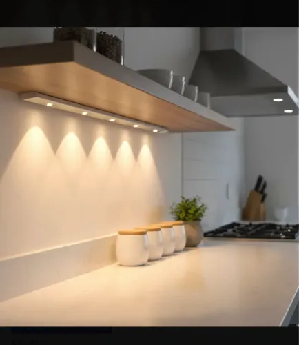 Luminária Barra Led 60cm Sensor Movimento Recarregável Usb