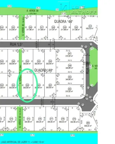 Lote à venda no Reserva da Pedra, com 300m² - Pedra Branca, Palhoça/SC