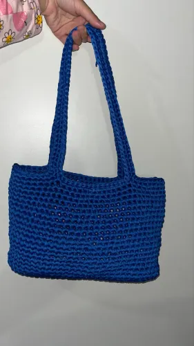 Bolsa de croche Tote