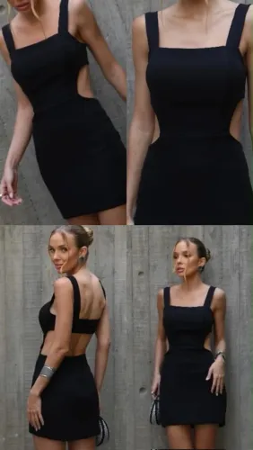 Vestido Curto Tamanho M