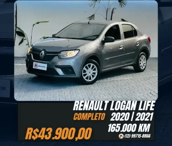 Renault Logan Life Flex 1.0 12V 4P Mec. 2021