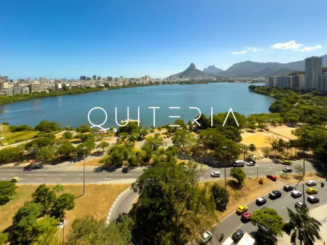 Apartamento na Lagoa, vista incrível, 319m², 4 suítes, 4 vagas!