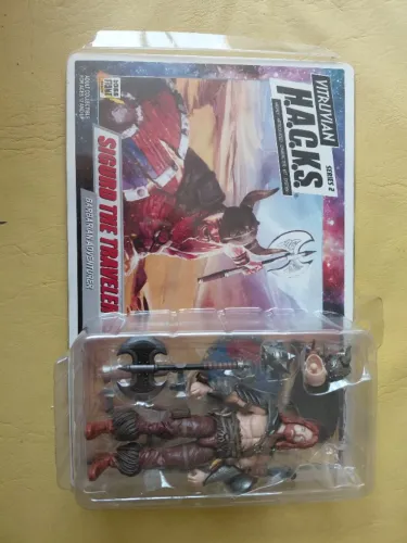 Vitruvian hacks serie 2 barbarian adventurer