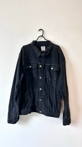 Jaqueta Jeans Preta G