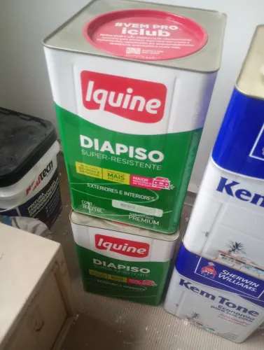 Tinta piso cor cinza 