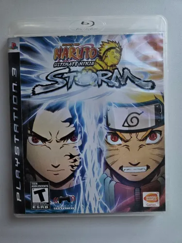 Jogo de ps3 naruto shippuden ultimate ninja storm, bem conservado (funcionando)