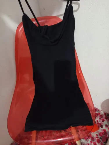 Vestido tubinho preto M