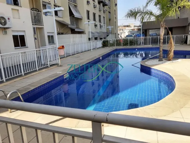 Condomínio Bons Ventos, Apartamento 2 quartos, 1 vaga, infra-estrutura, em Irajá - Rio de 