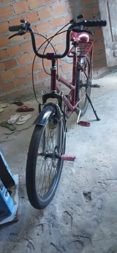 Bicicleta com marcha