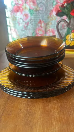 Conjunto de papeiro duralex