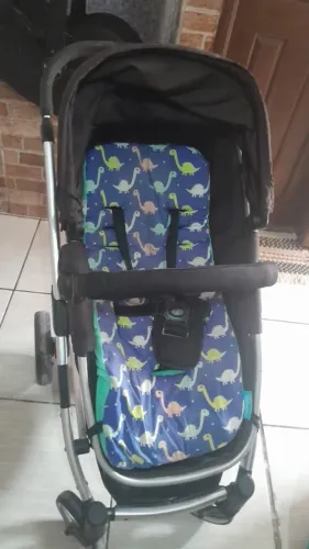 Carrinho de bebê moisés Epic Lite  Infanti Black