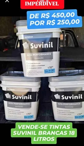 Tínta suvinil 18 litros original profissional