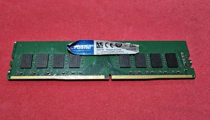 Memória Crucial, 8GB, 2666MHz, DDR4, CL19