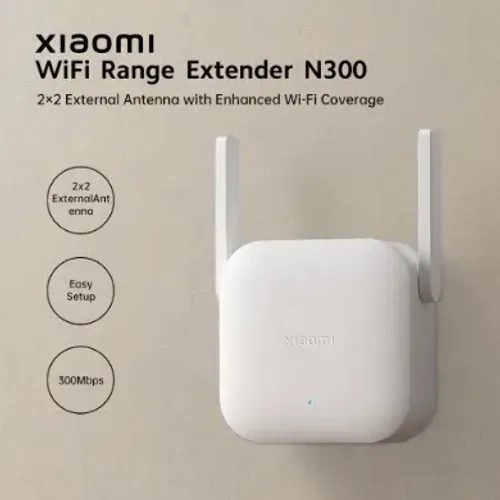Repetidor N300 Xiaomi Amplificador Wifi 300Mbps 2.4ghz