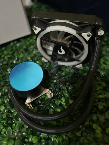 Water Cooler Rise Mode 120mm ARGB Preto - Semi-novo Com Caixa