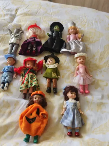 10 bonecas de Magico de Oz original McDonald's