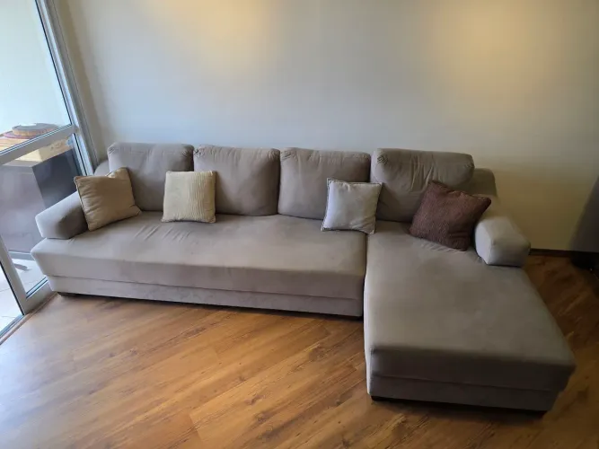 Sofá 5 lugares com chaise - 3 metros!
