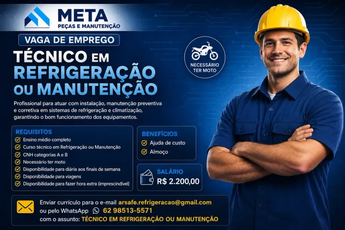VAGA DE EMPREGO URGENTE 