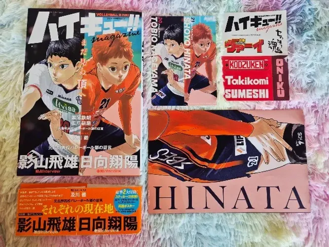 Revista Haikyu!! Magazine 2024 Fevereiro Original em Japonês