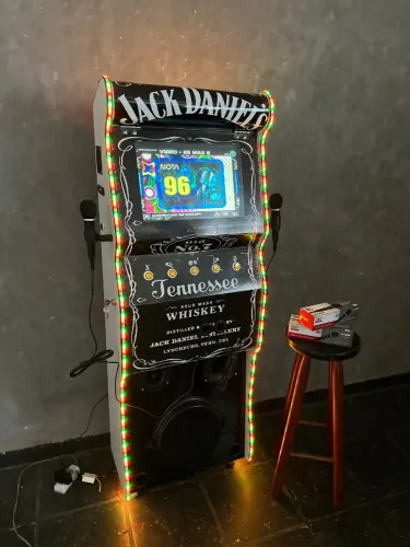 Karaoke e Jukebox Bluetooth Leds
