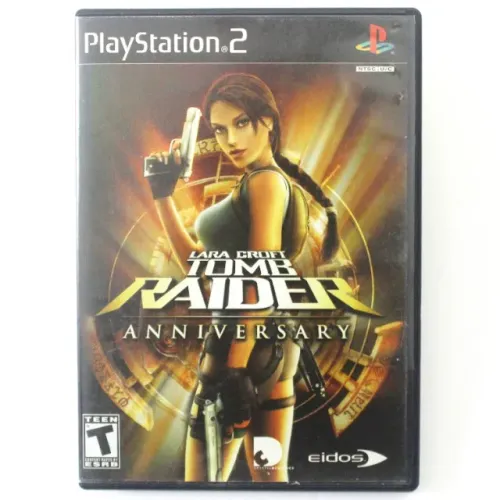 Tomb Raider Anniversary para PlayStation 2 completo, em perfeito estado de conservação