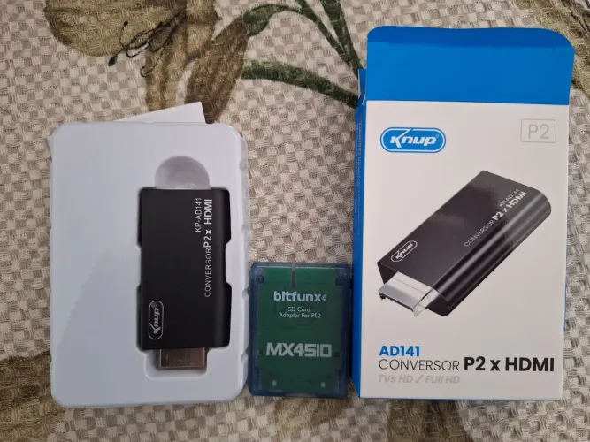 Adaptador HDMI para PS2 + MX4SIO