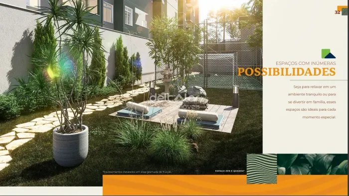 Cobertura / Penthouse com 2 quartos com suite, varanda, elevador, 2 vagas de garagem demar