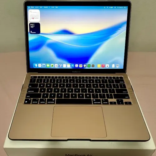 MacBook Air M1 Apple 256GB Rose Gold Completo na Caixa - Bateria 92% (173 Ciclos)